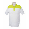 Men's Polo Shirt w/ Contrasting Collar & Placket - 25 Day Custom Overseas Express